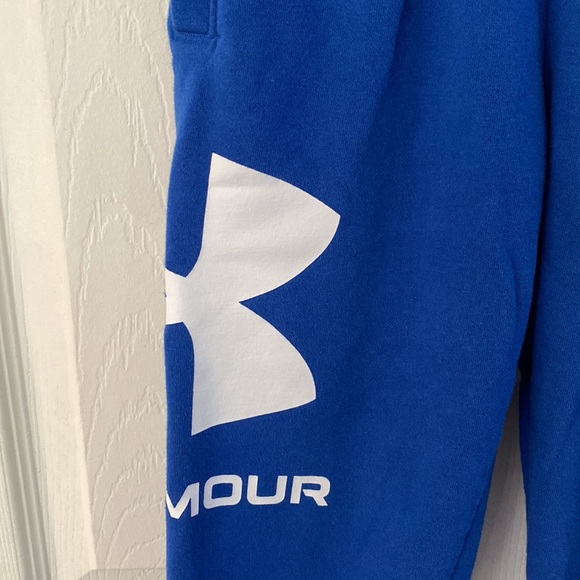 Under Armor Youth Medium Blue Sweatpants - Picture 4 of 4